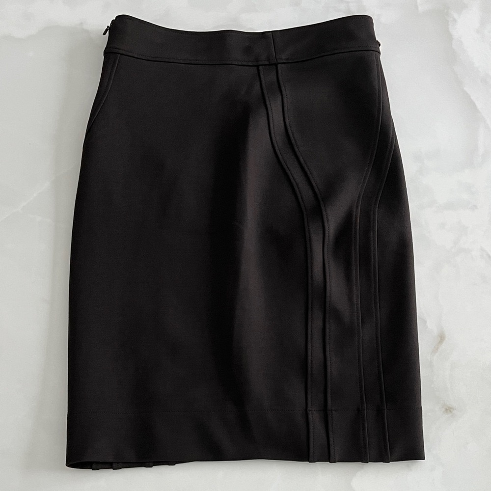 GUCCI Skirt. Gucci Pencil Skirt. Gucci Stretch Knit Side Zip. Wool. NWOT. - Picture 4 of 16